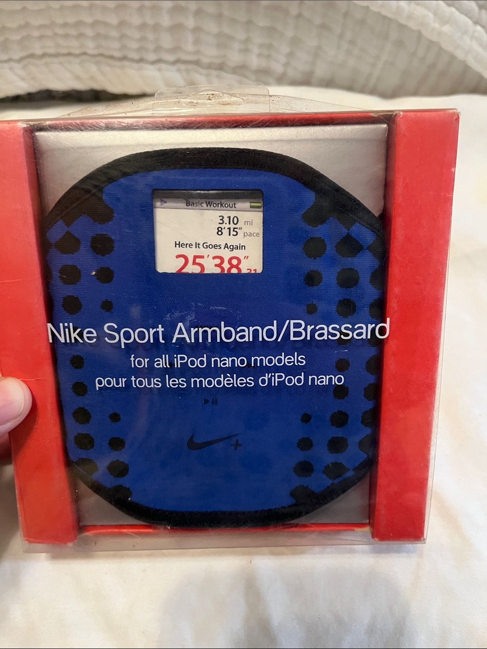 NWT Nike Blue Sport Armband for iPod nano